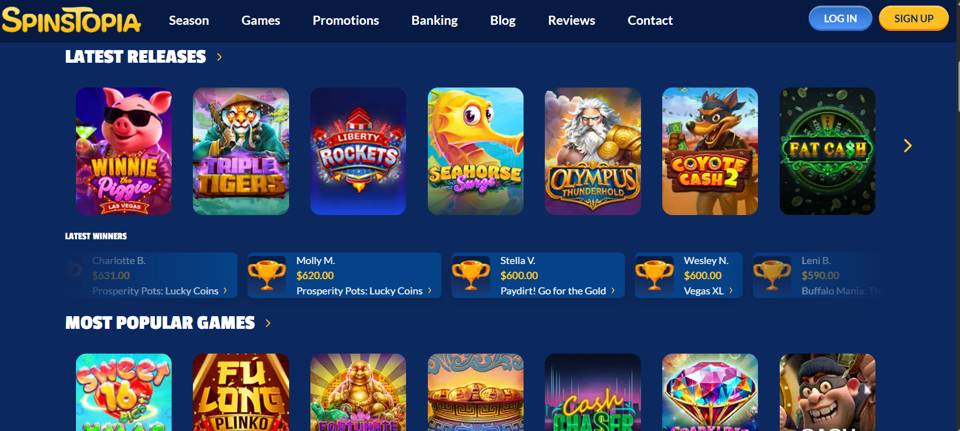 Spinstopia Casino Login